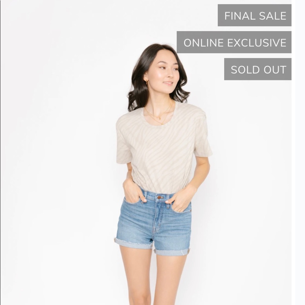 Smash & Tess The T-Shirt Bodysuit in Sahara Tiger